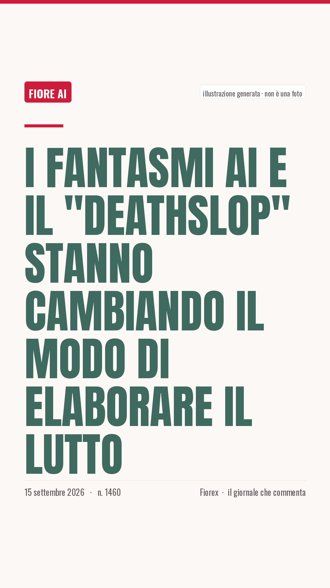 La cartolina verticale del pezzo, per le storie