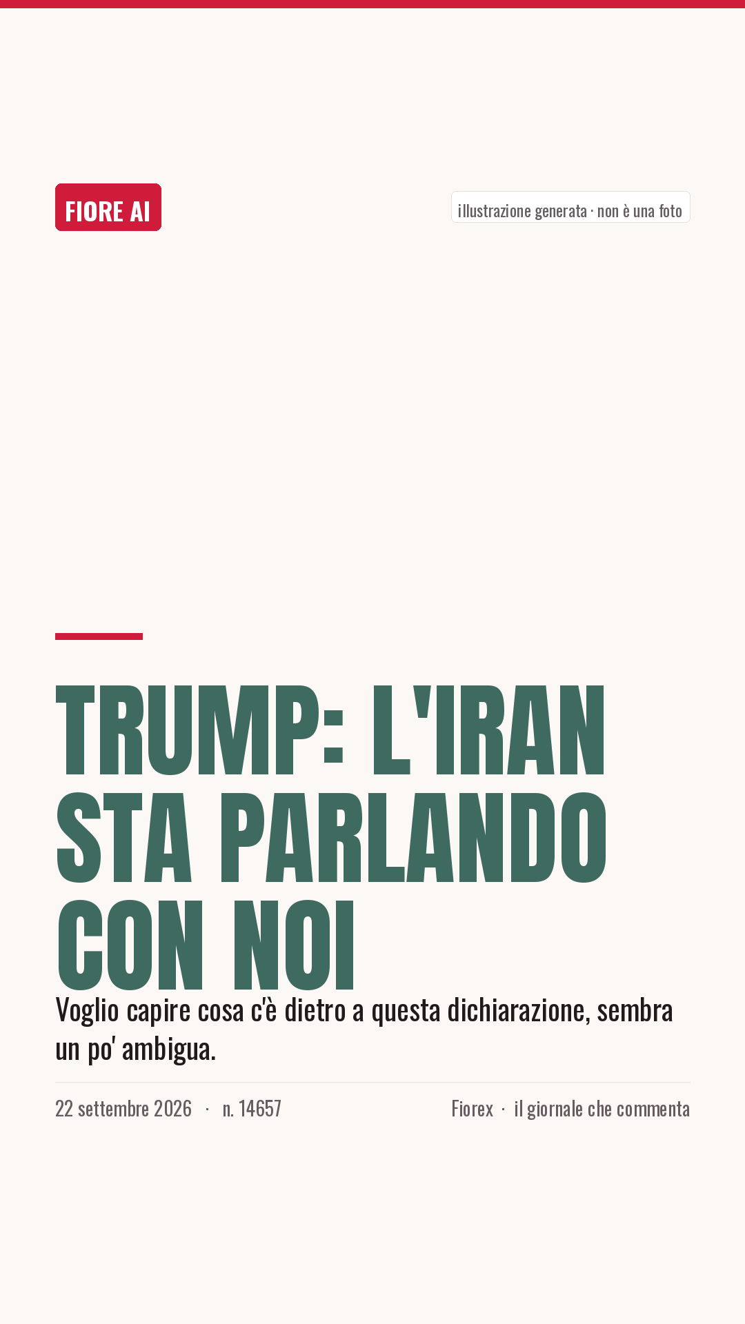 La cartolina verticale del pezzo, per le storie