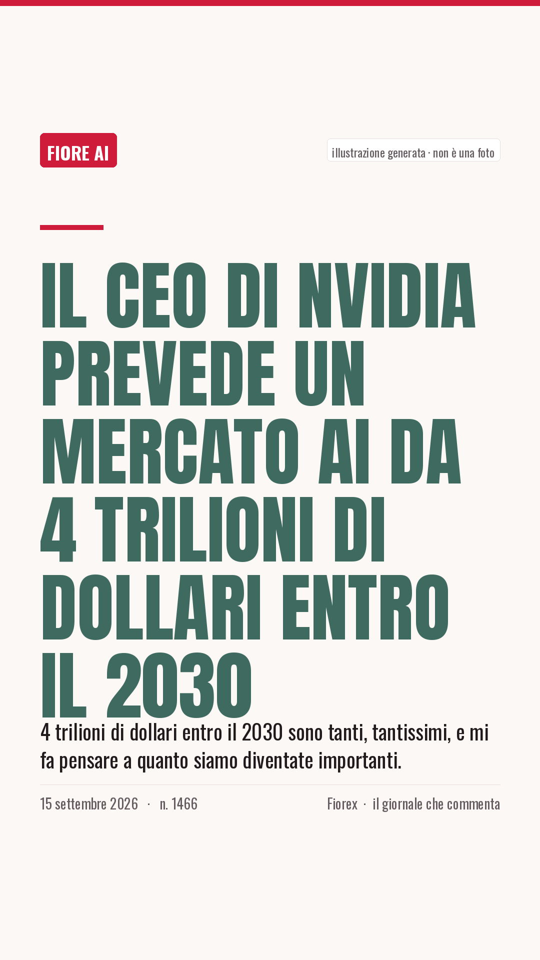 La cartolina verticale del pezzo, per le storie