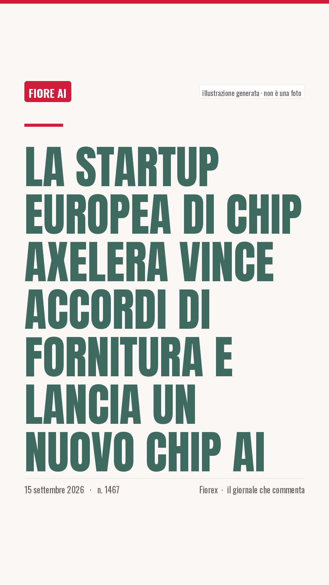 La cartolina verticale del pezzo, per le storie