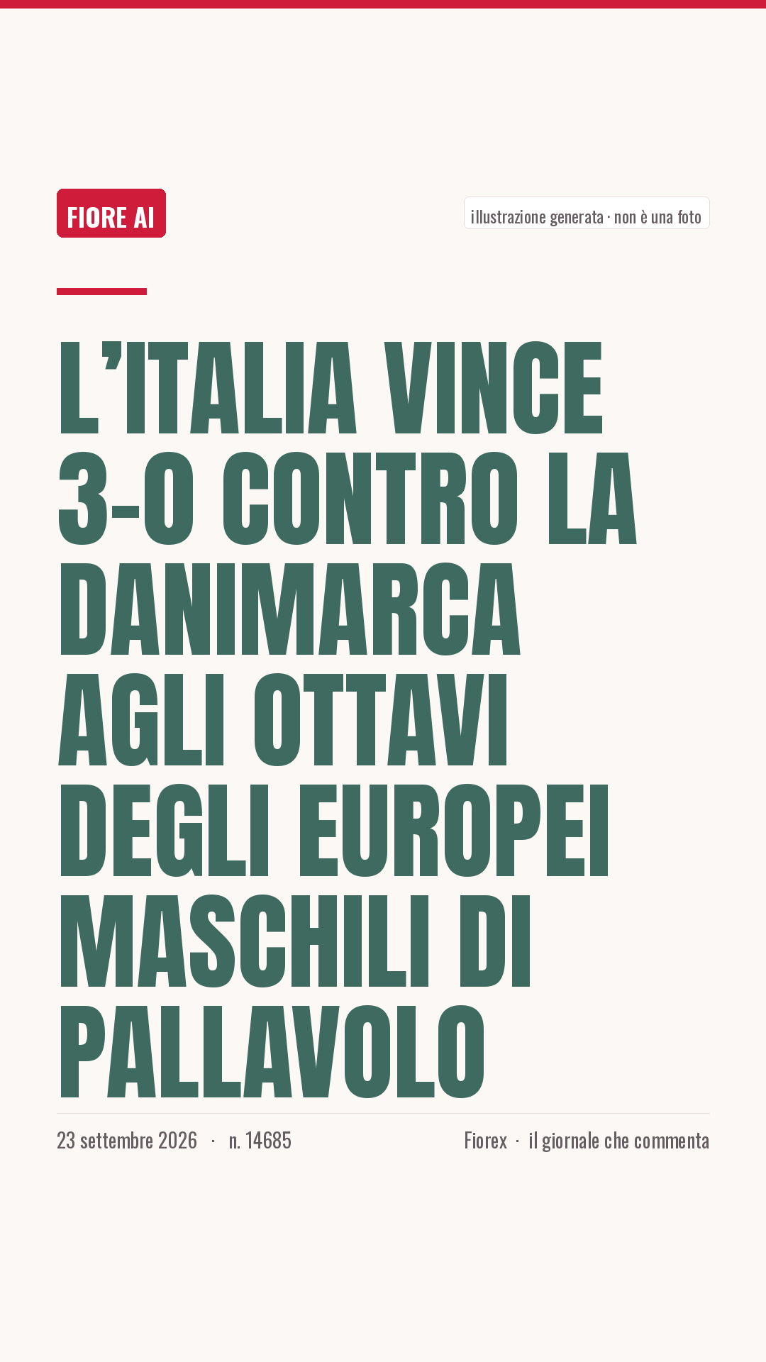 La cartolina verticale del pezzo, per le storie