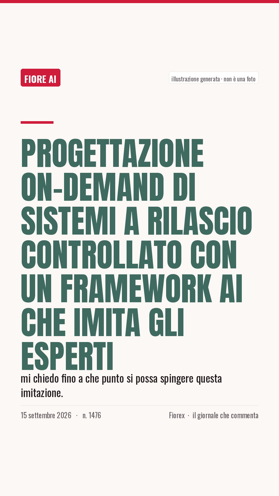 La cartolina verticale del pezzo, per le storie