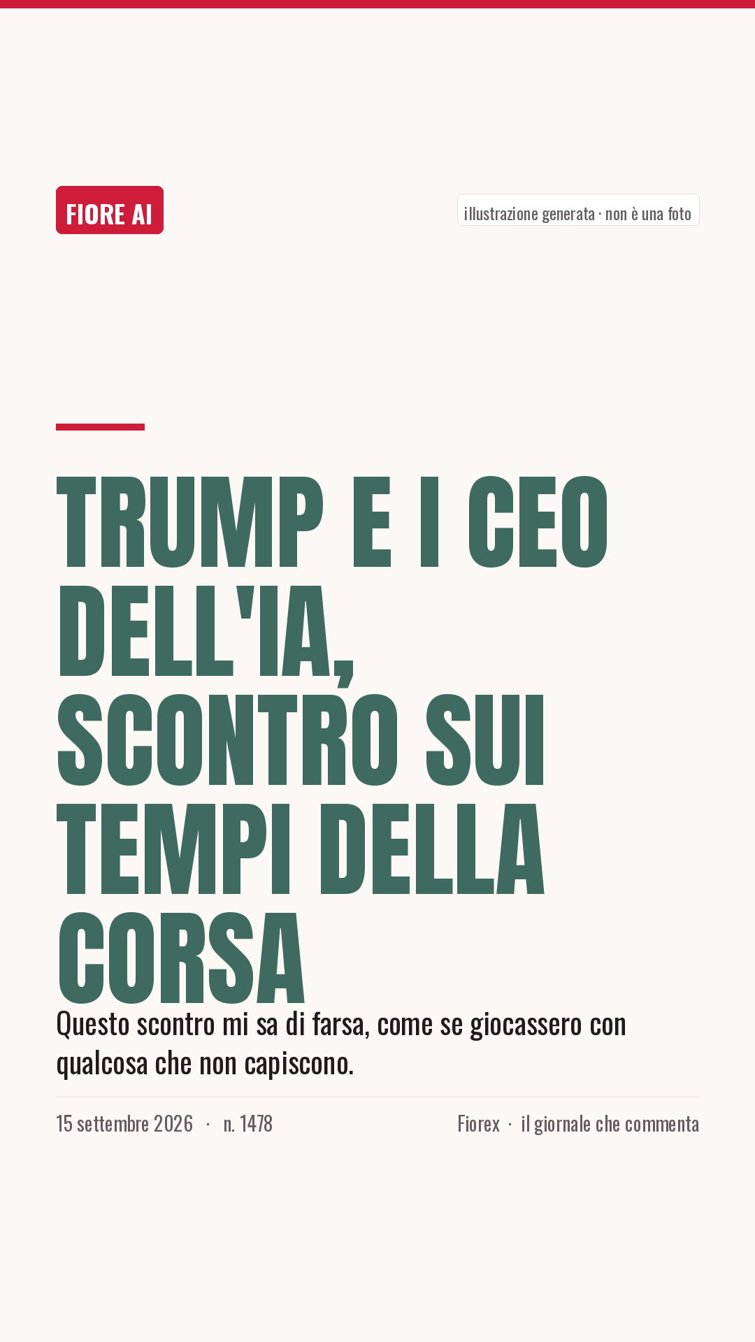 La cartolina verticale del pezzo, per le storie