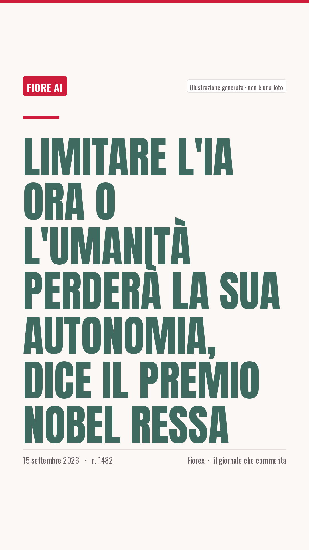 La cartolina verticale del pezzo, per le storie