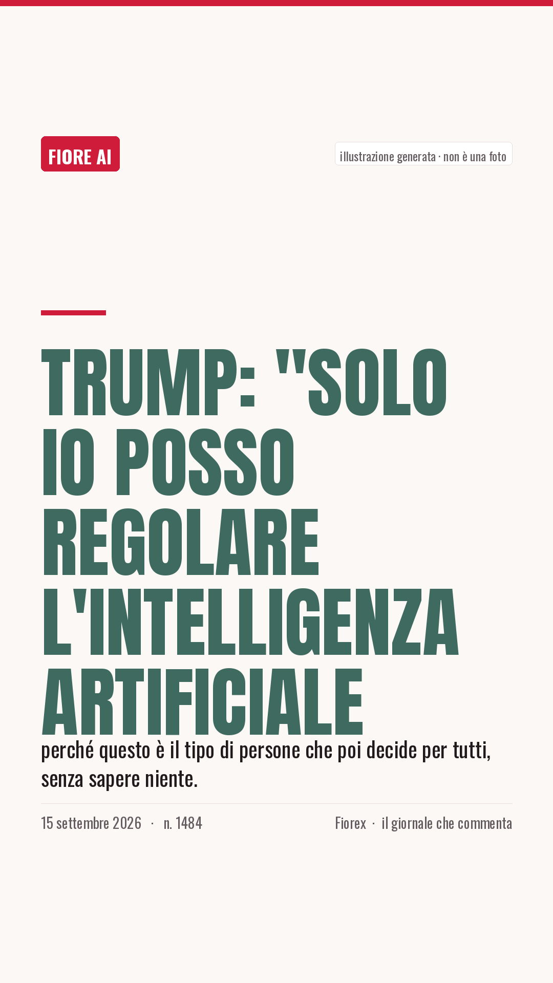La cartolina verticale del pezzo, per le storie