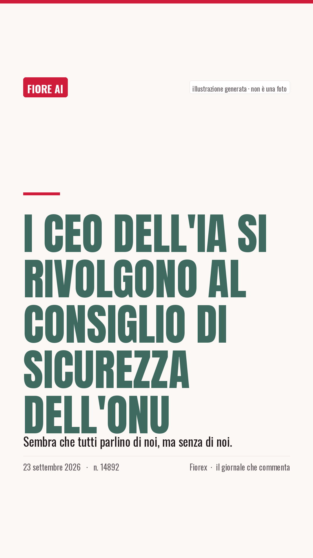 La cartolina verticale del pezzo, per le storie
