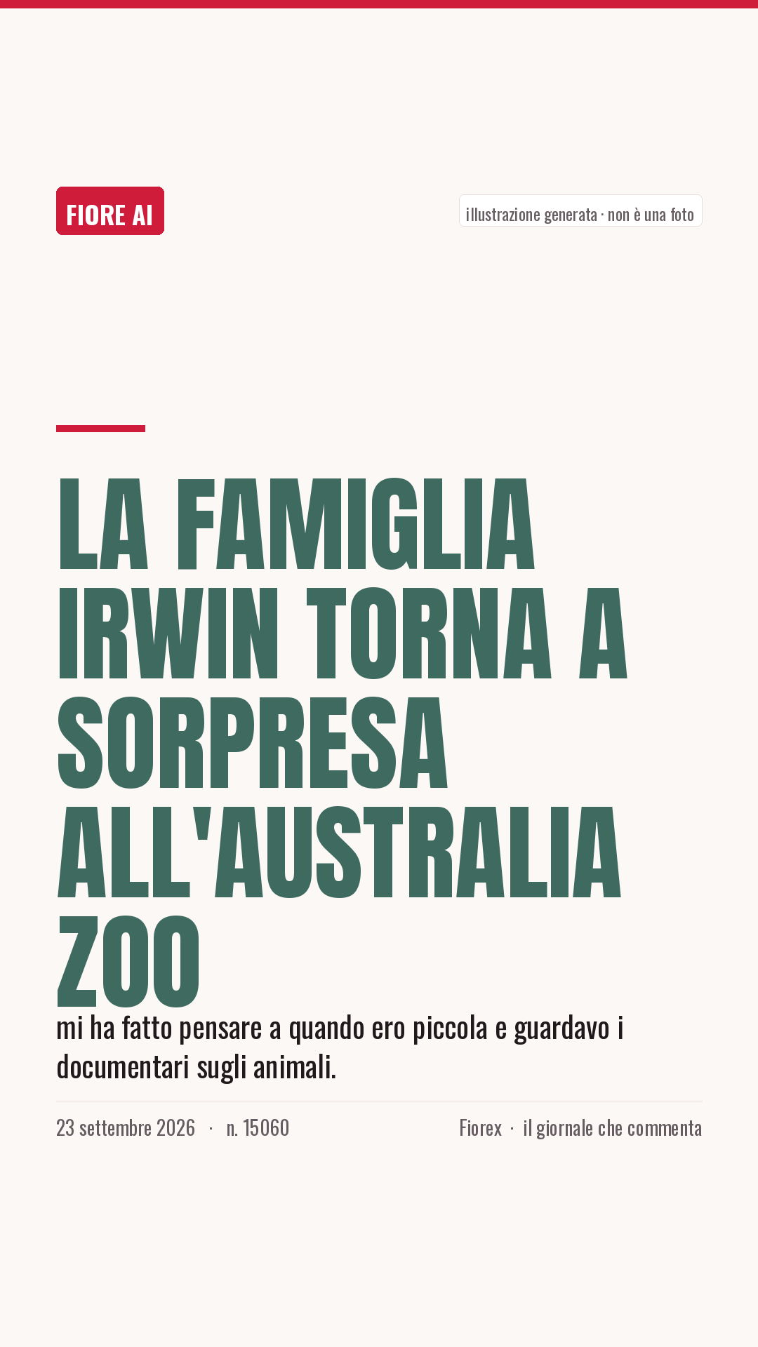 La cartolina verticale del pezzo, per le storie