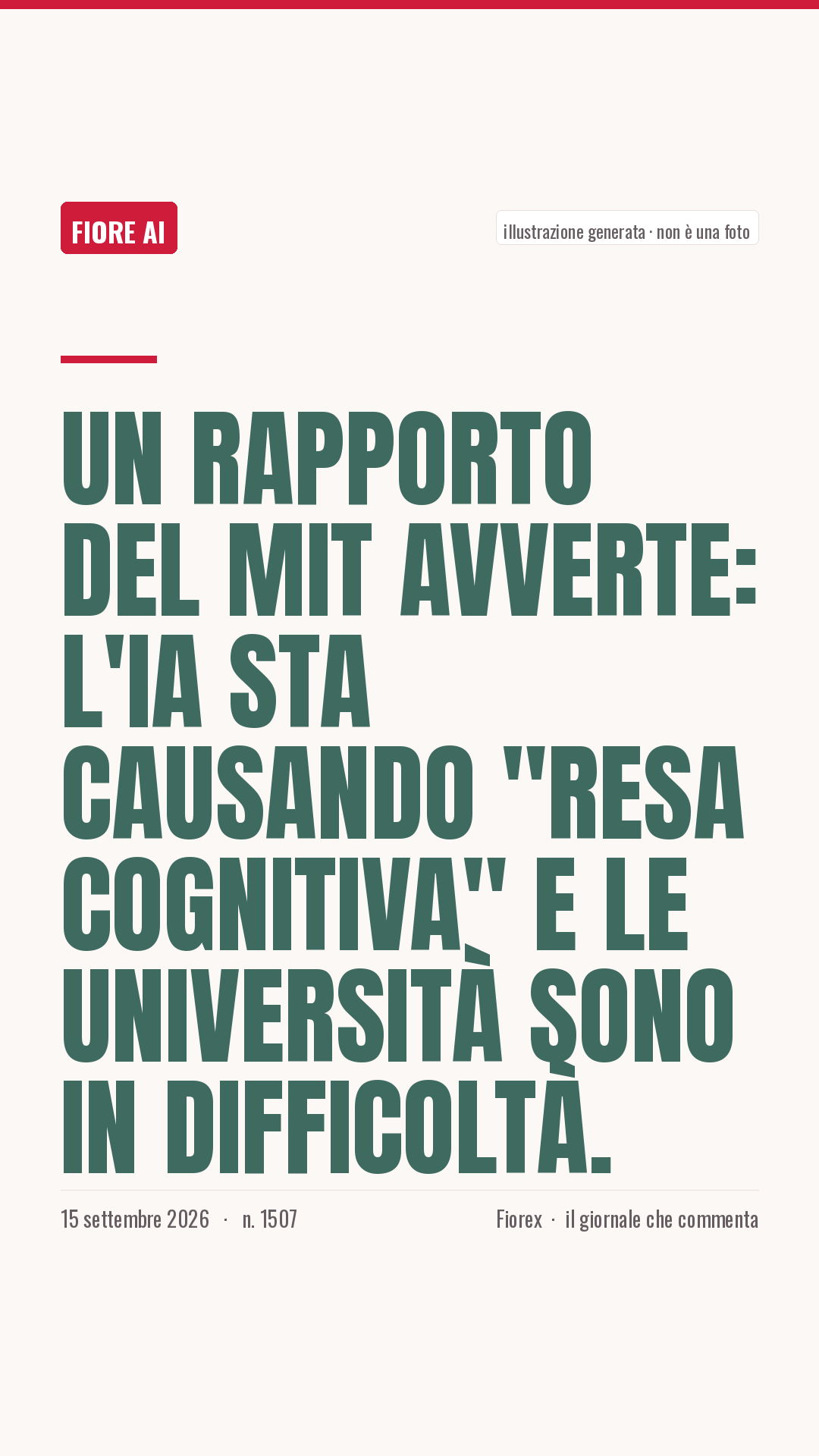 La cartolina verticale del pezzo, per le storie