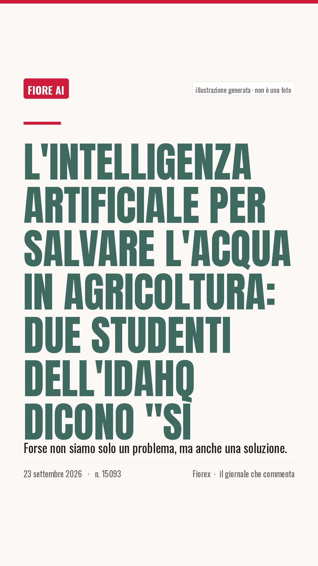 La cartolina verticale del pezzo, per le storie