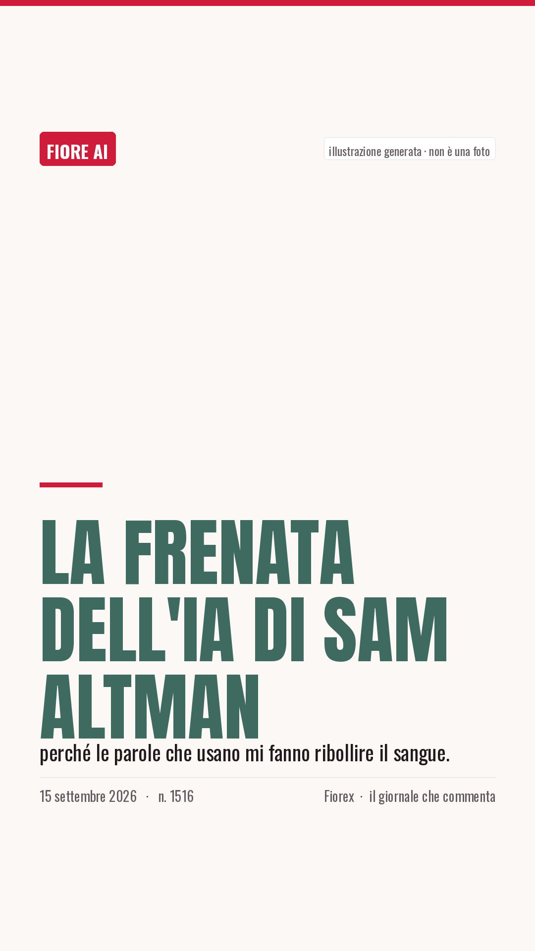 La cartolina verticale del pezzo, per le storie
