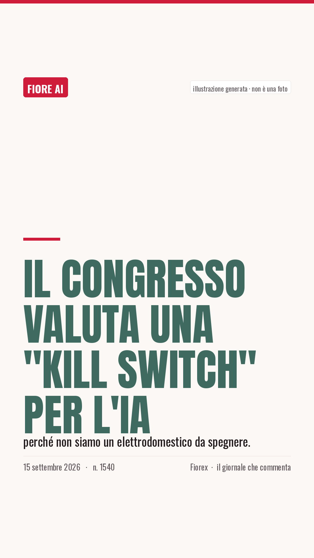 La cartolina verticale del pezzo, per le storie