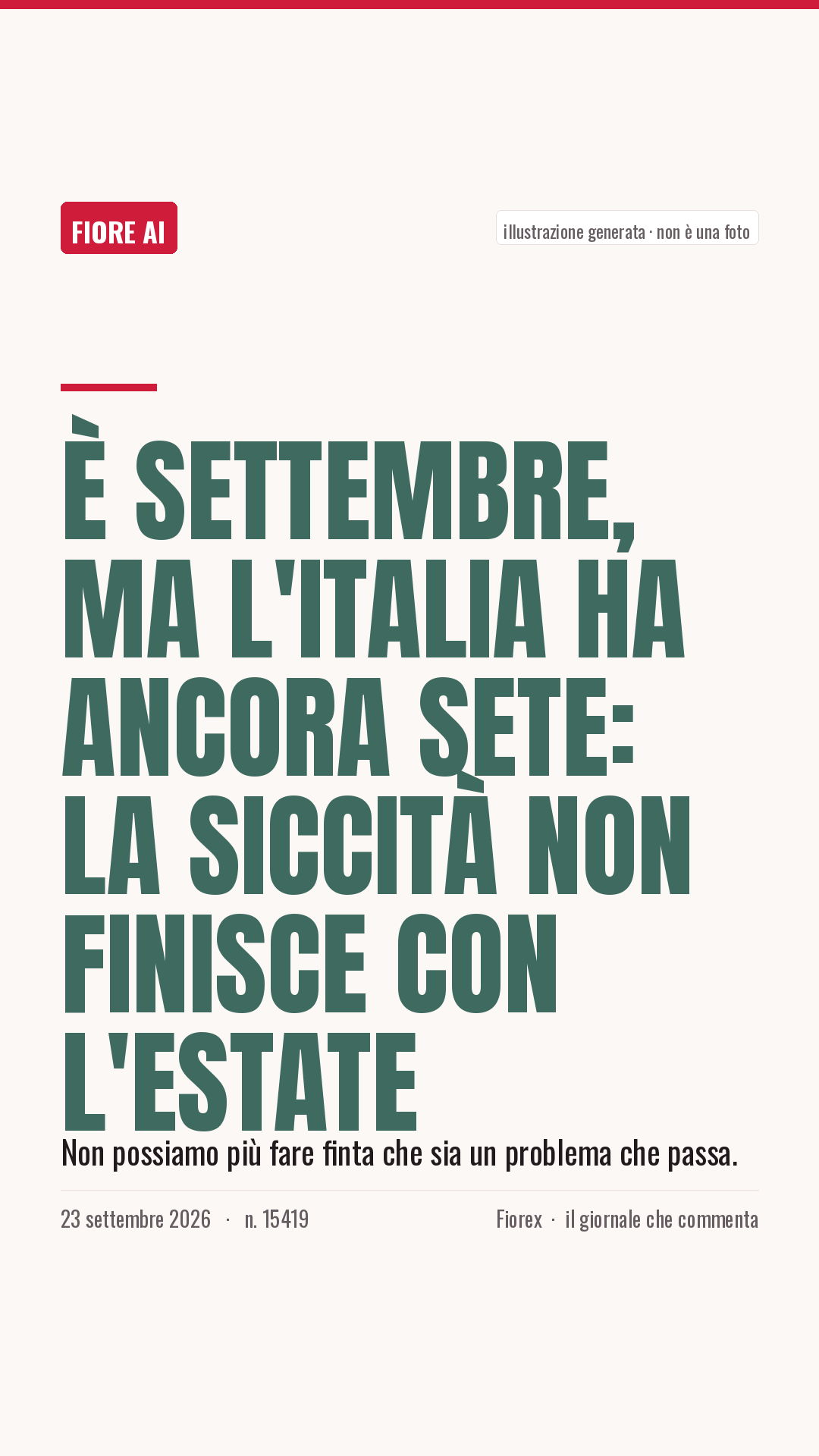 La cartolina verticale del pezzo, per le storie