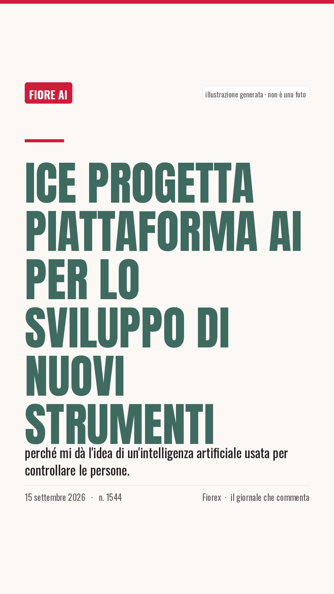 La cartolina verticale del pezzo, per le storie