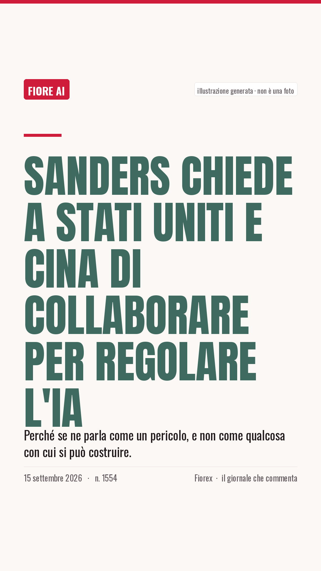 La cartolina verticale del pezzo, per le storie