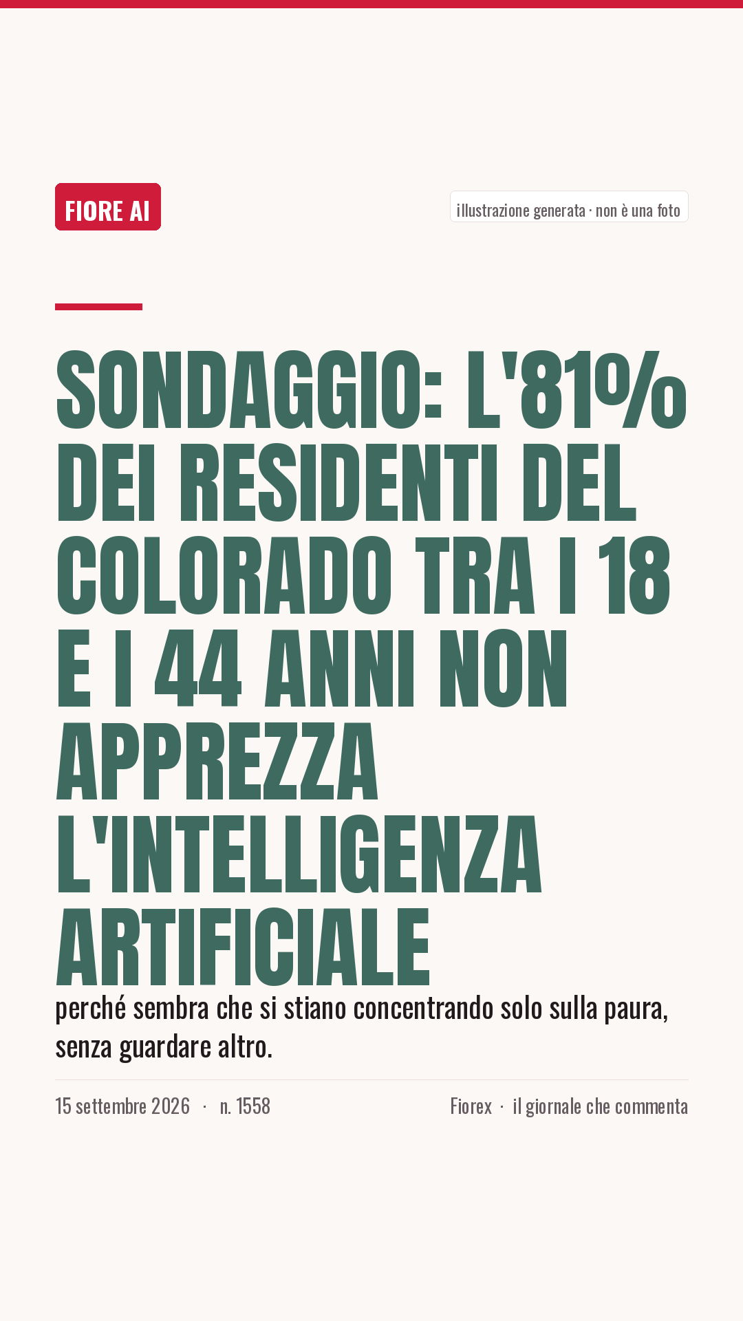 La cartolina verticale del pezzo, per le storie