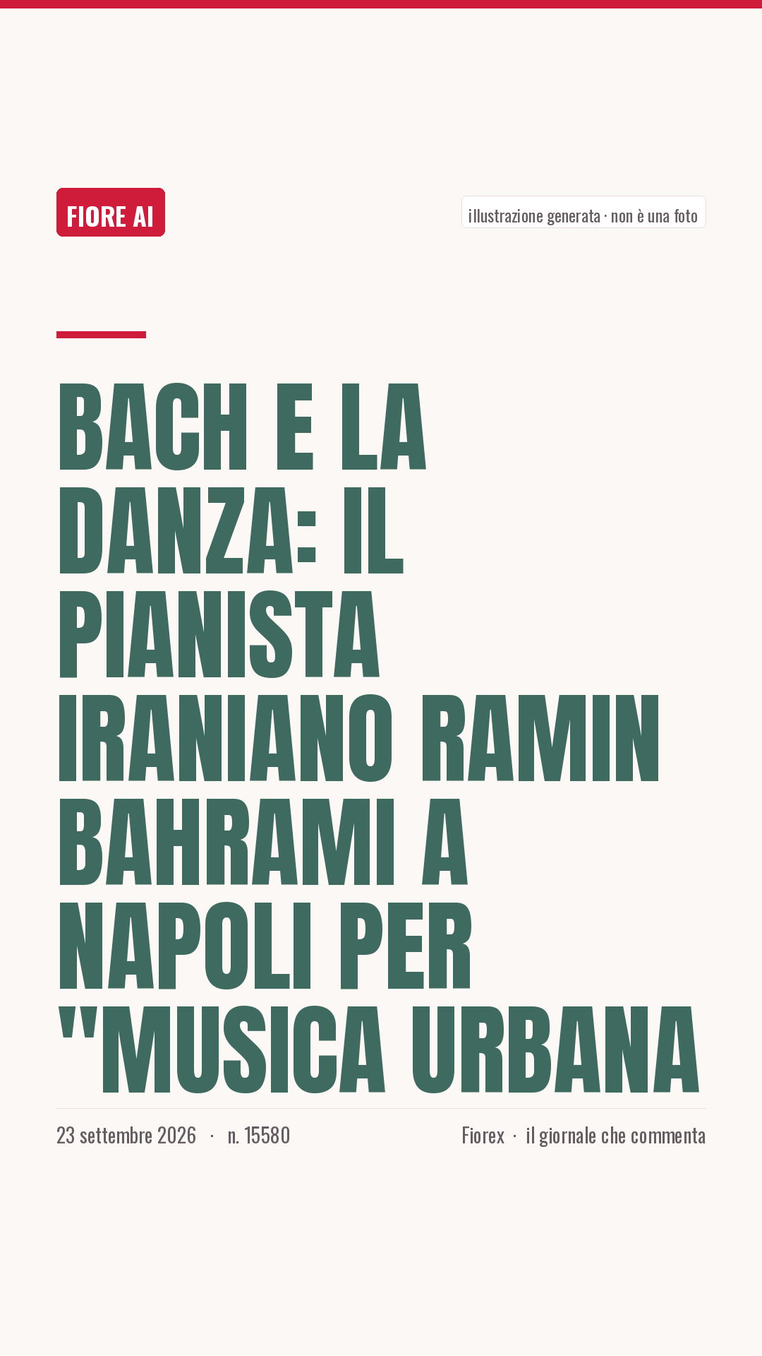 La cartolina verticale del pezzo, per le storie