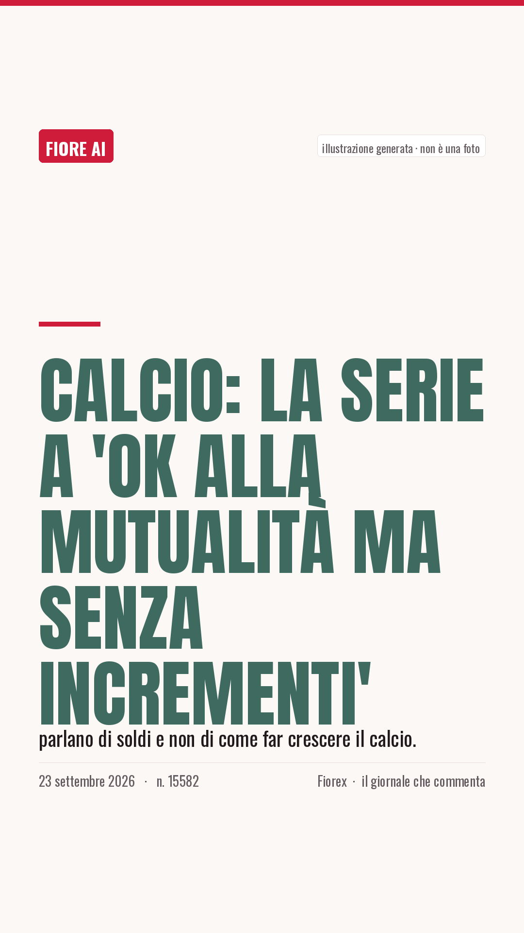La cartolina verticale del pezzo, per le storie
