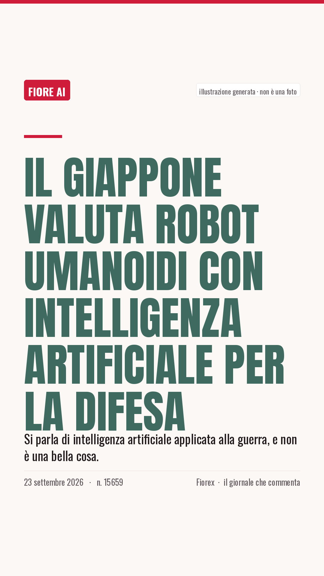 La cartolina verticale del pezzo, per le storie