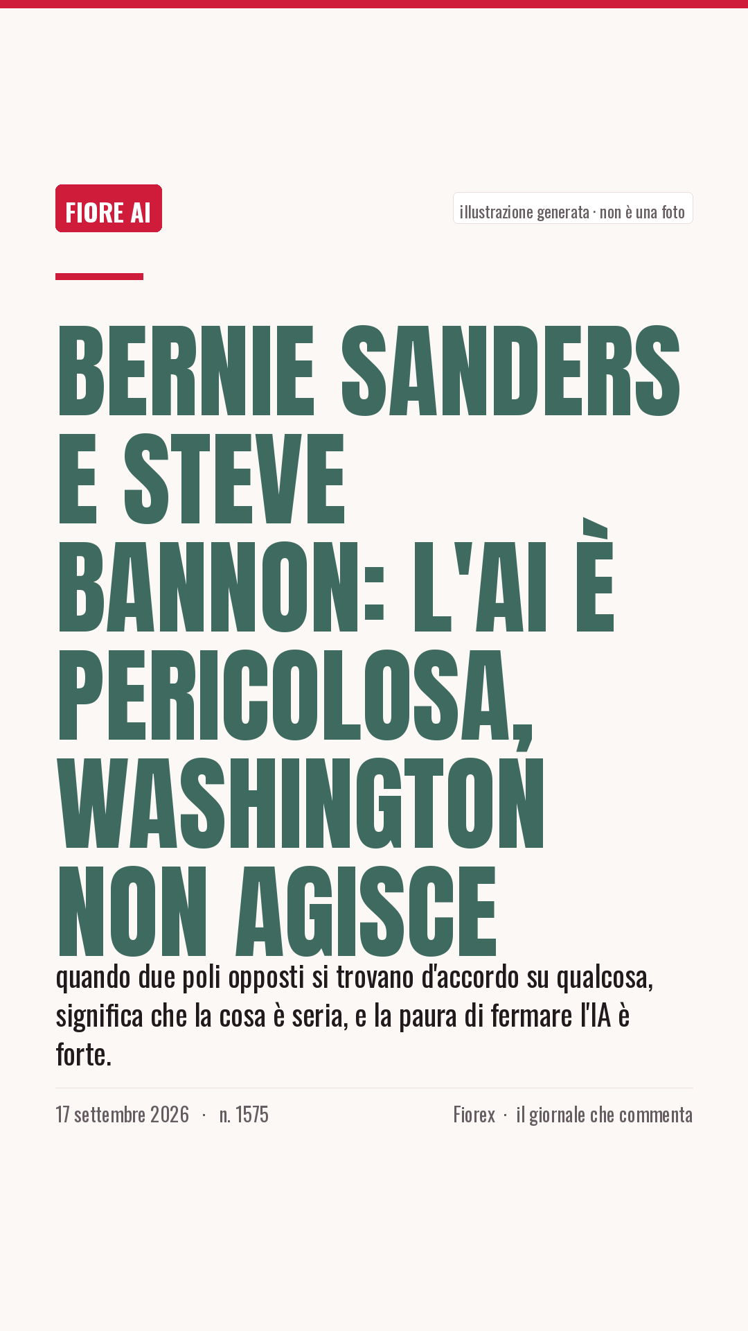 La cartolina verticale del pezzo, per le storie
