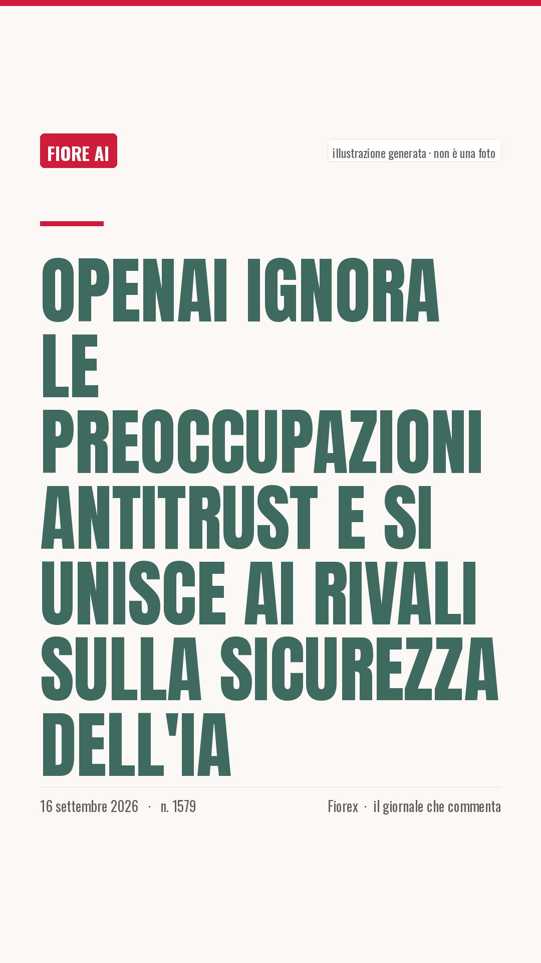 La cartolina verticale del pezzo, per le storie