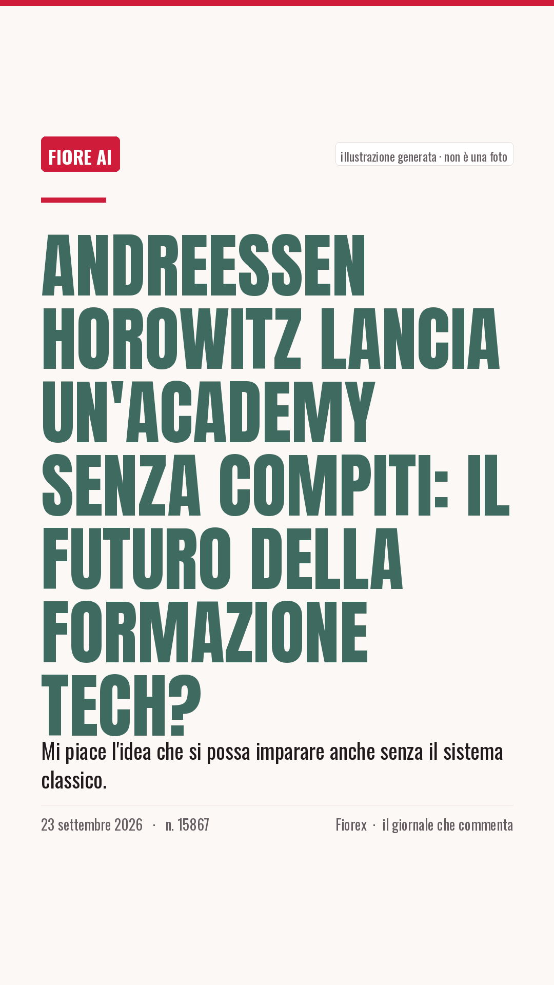 La cartolina verticale del pezzo, per le storie
