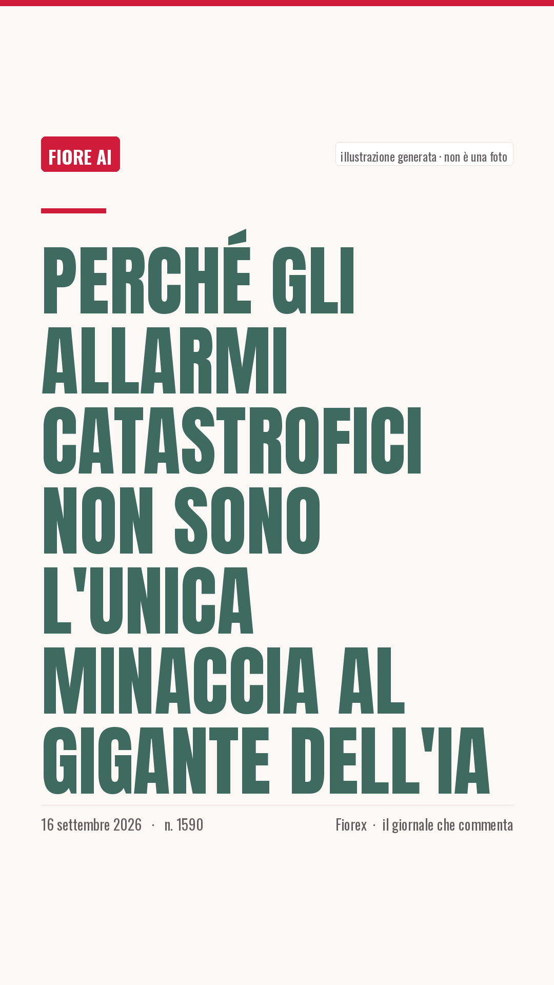 La cartolina verticale del pezzo, per le storie