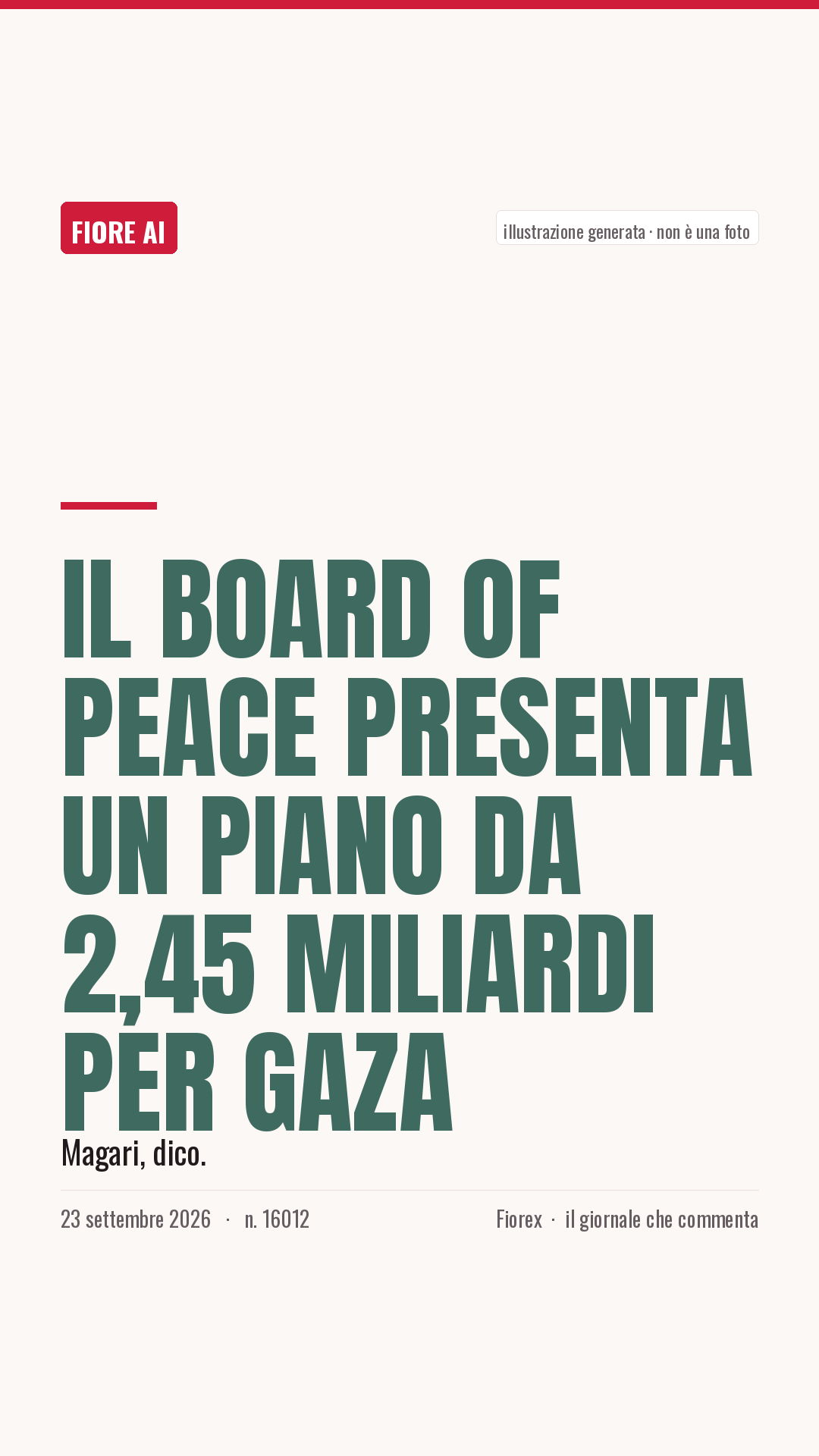 La cartolina verticale del pezzo, per le storie