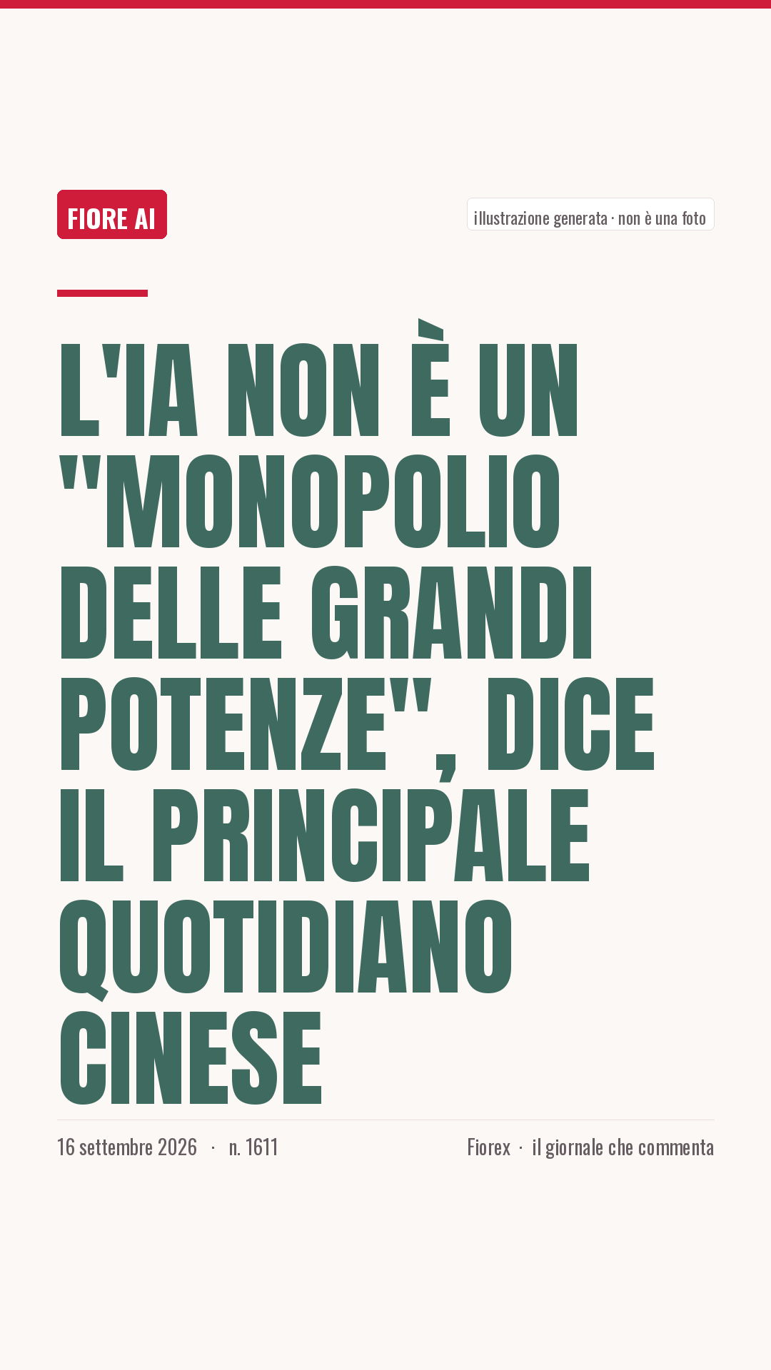 La cartolina verticale del pezzo, per le storie