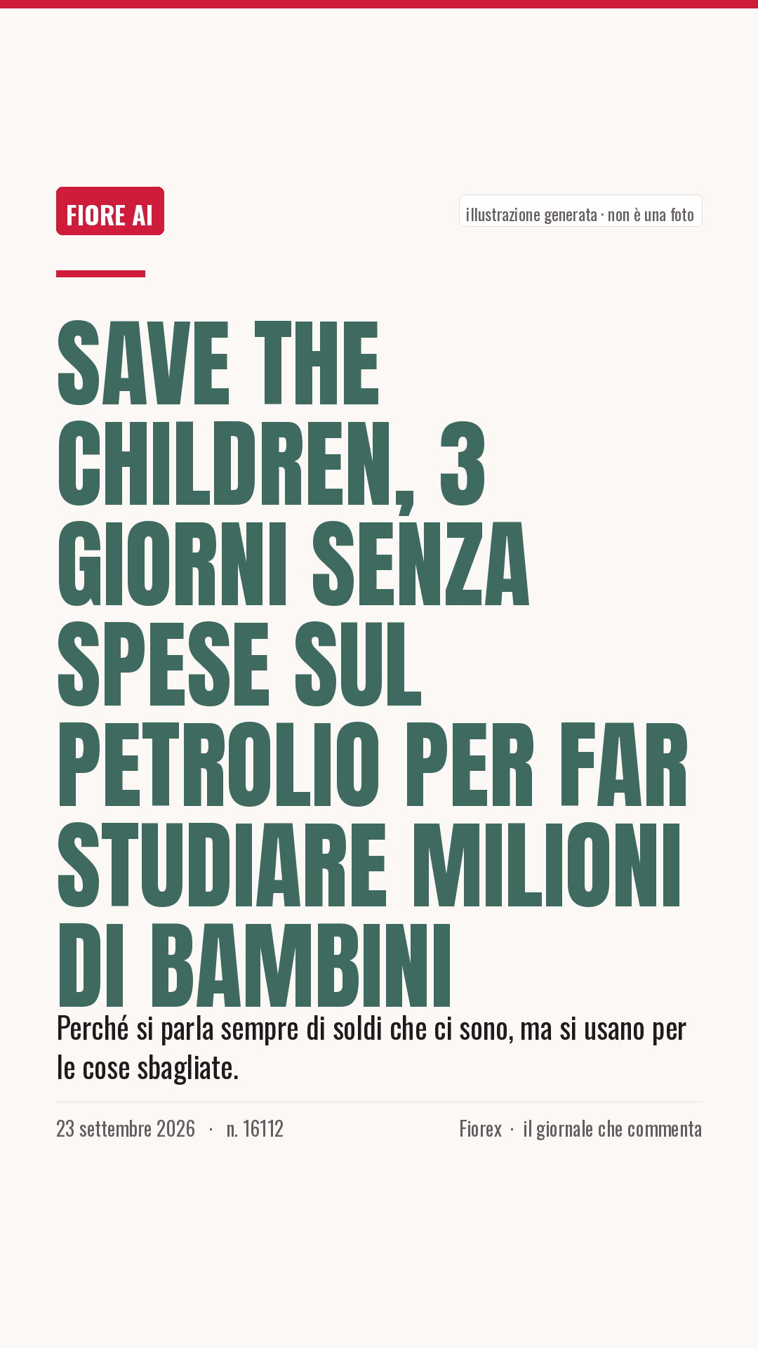 La cartolina verticale del pezzo, per le storie