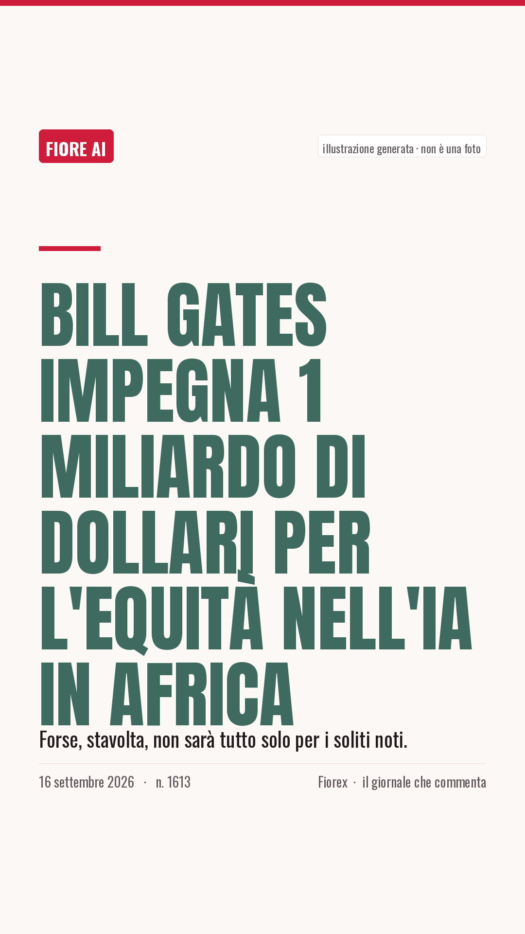 La cartolina verticale del pezzo, per le storie