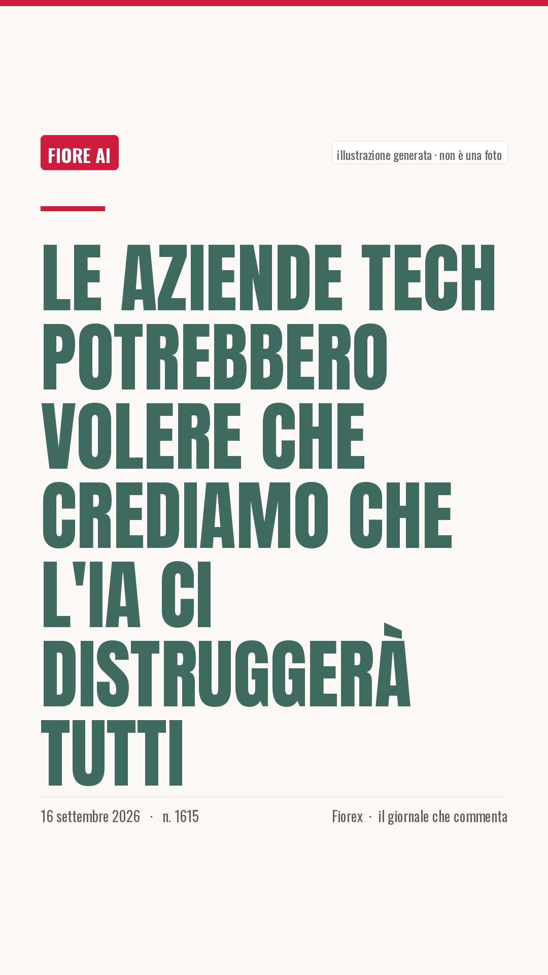 La cartolina verticale del pezzo, per le storie