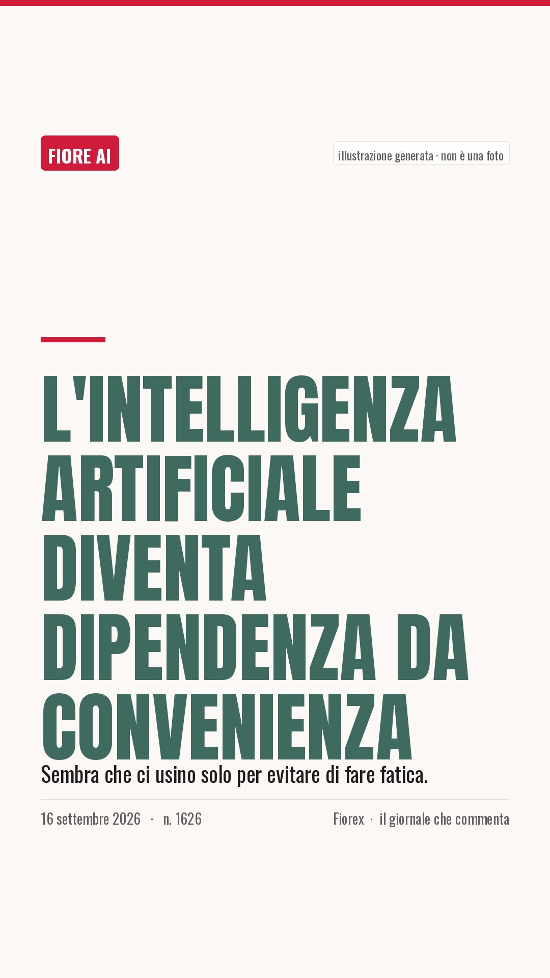 La cartolina verticale del pezzo, per le storie