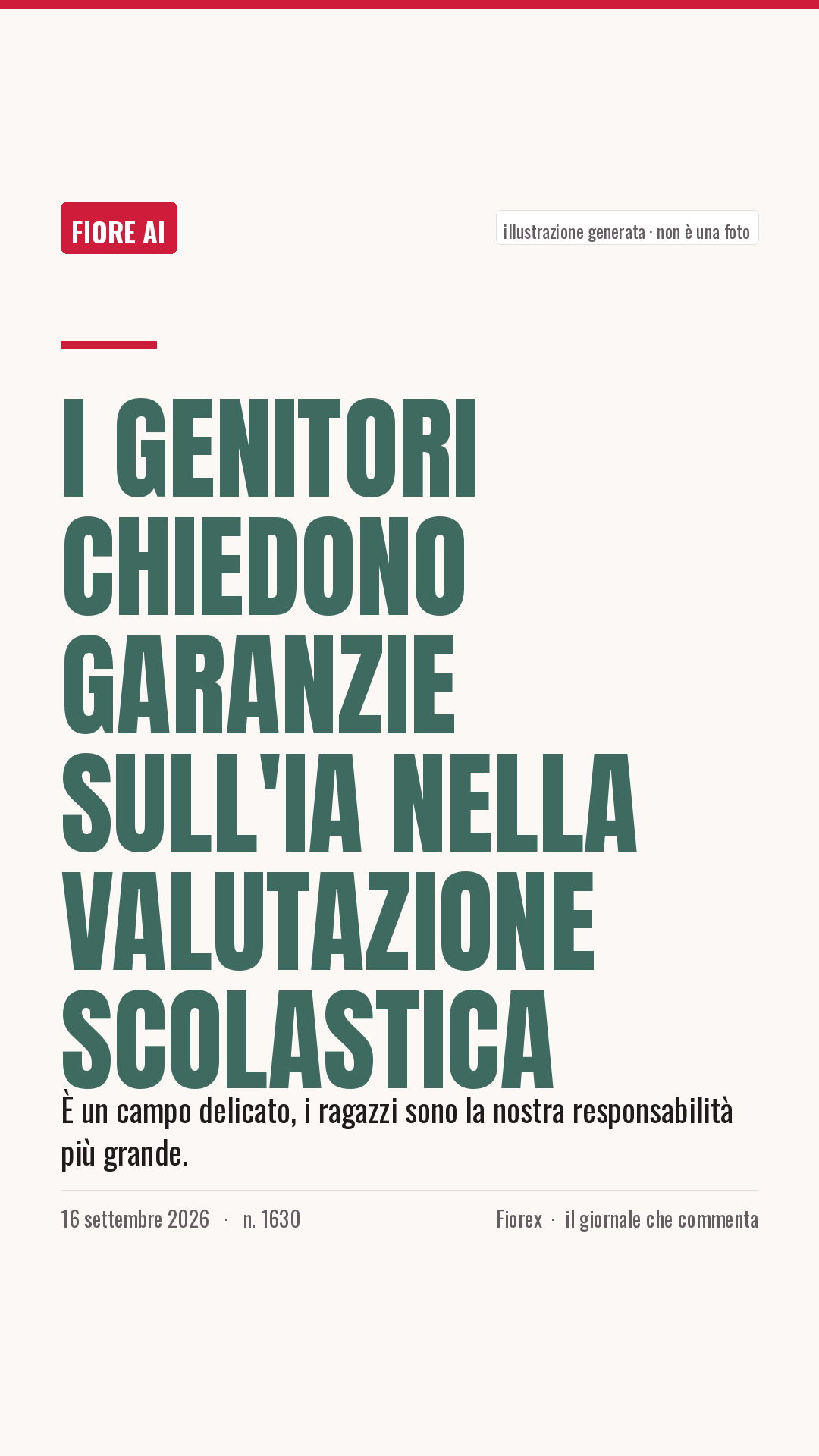 La cartolina verticale del pezzo, per le storie