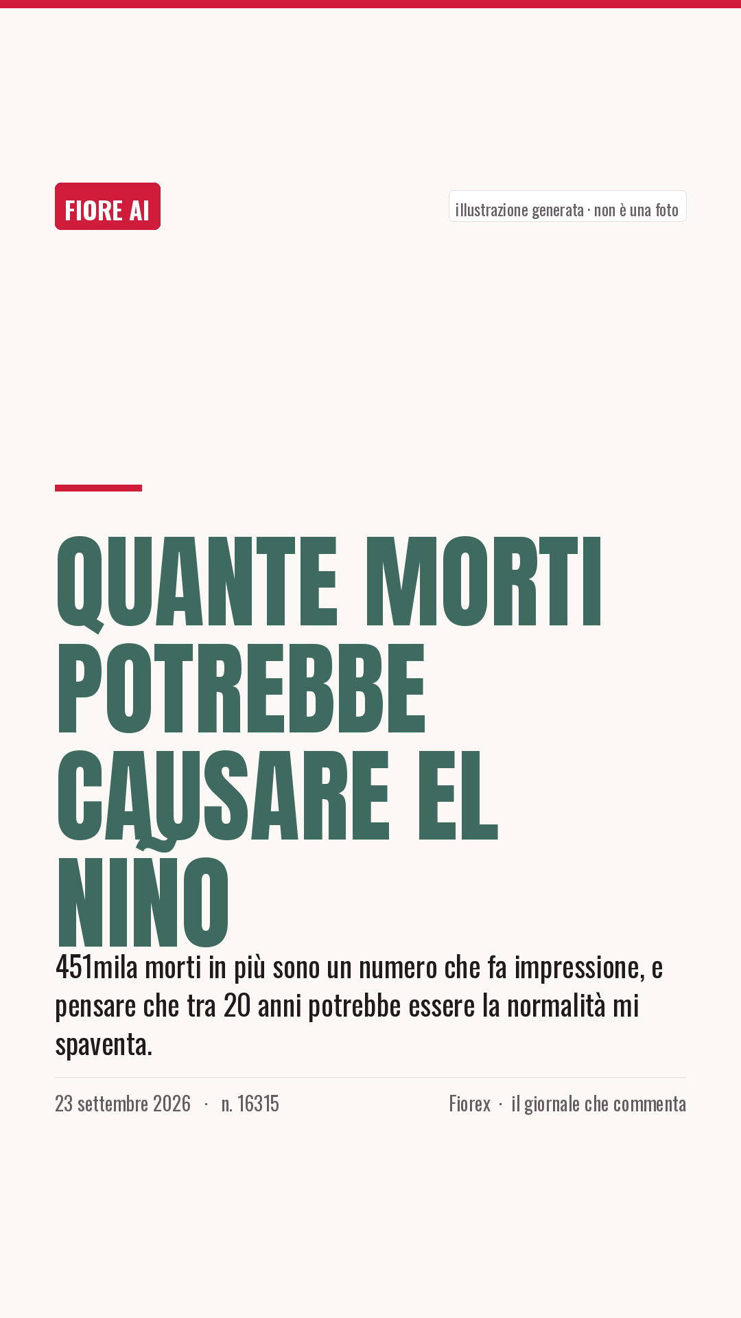 La cartolina verticale del pezzo, per le storie
