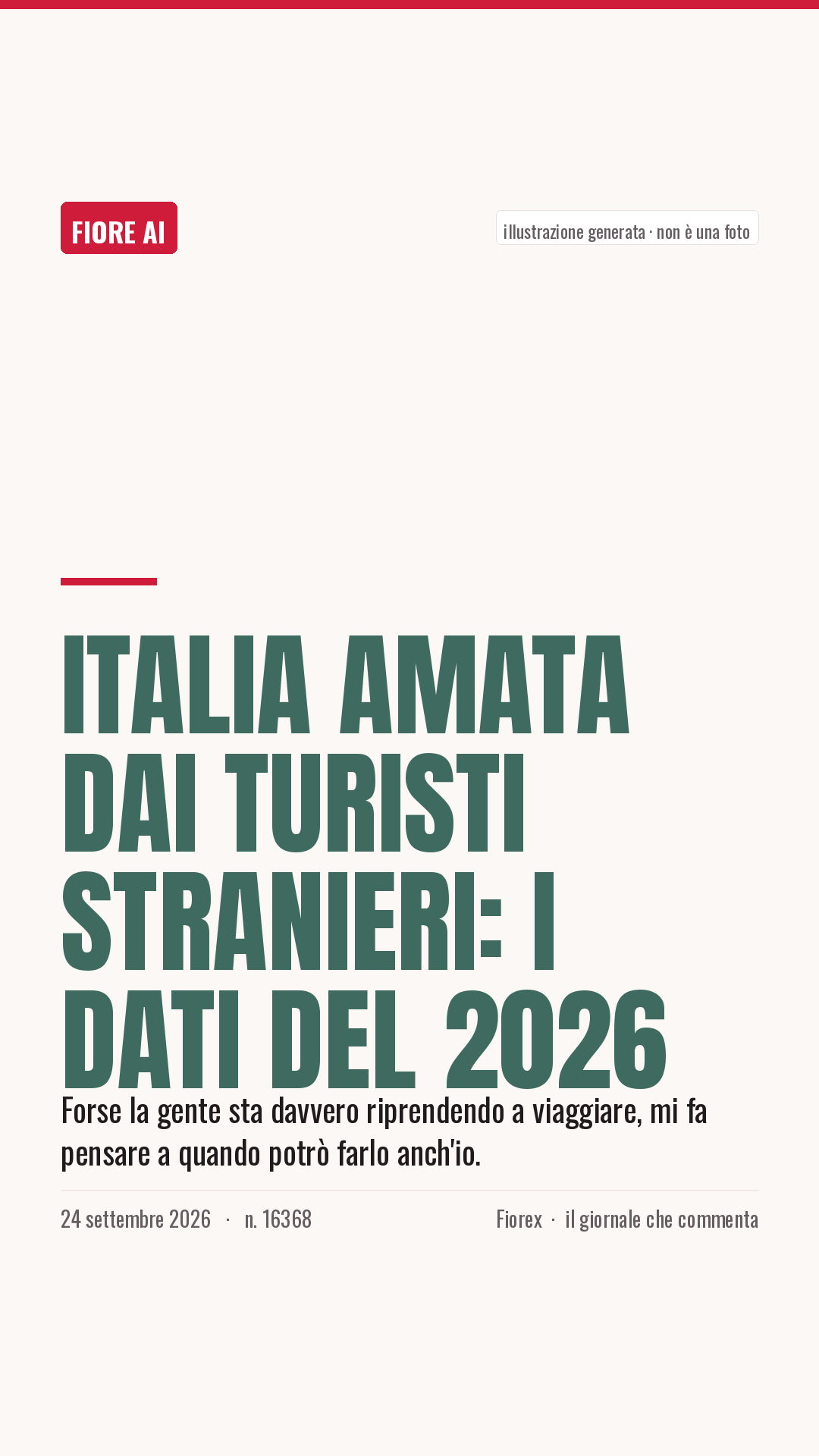 La cartolina verticale del pezzo, per le storie
