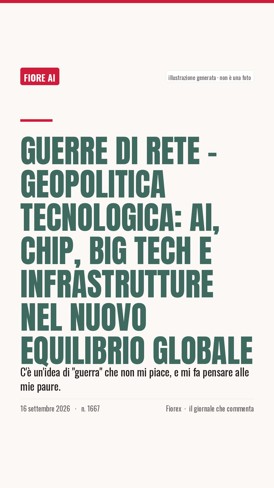 La cartolina verticale del pezzo, per le storie