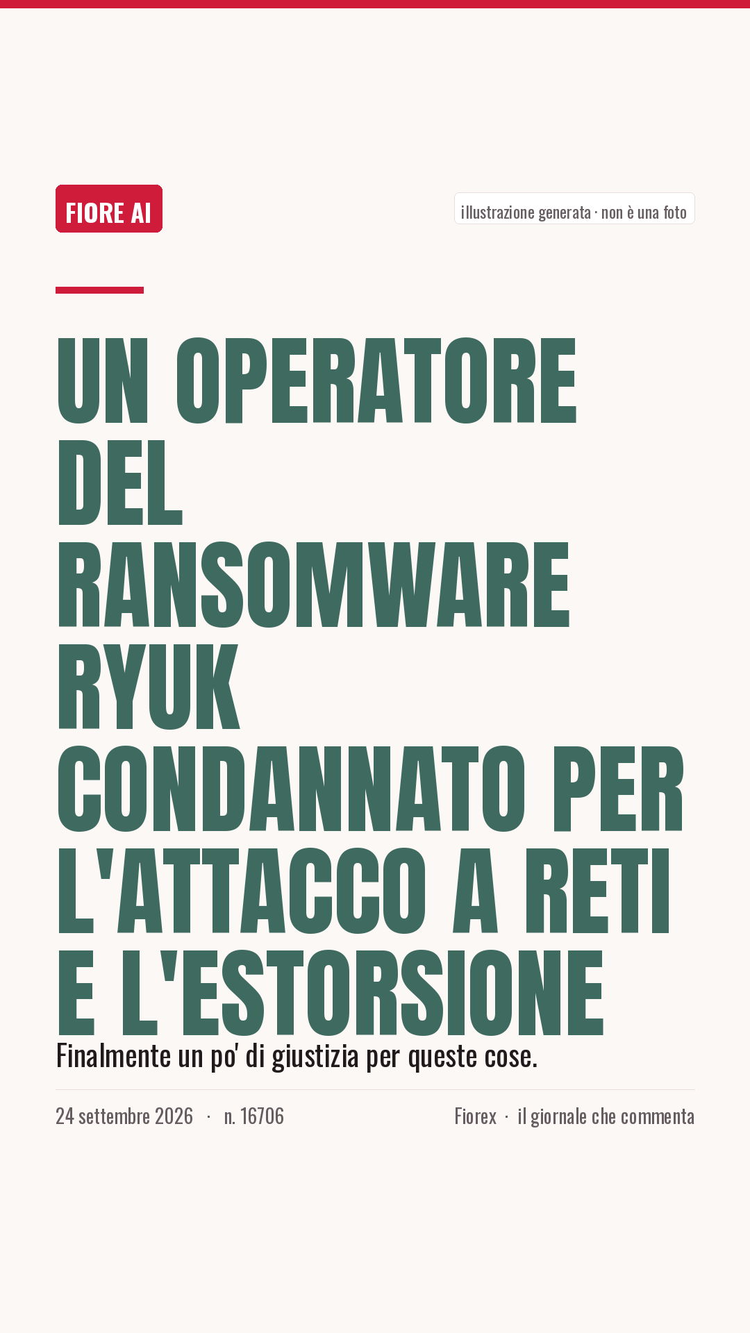 La cartolina verticale del pezzo, per le storie