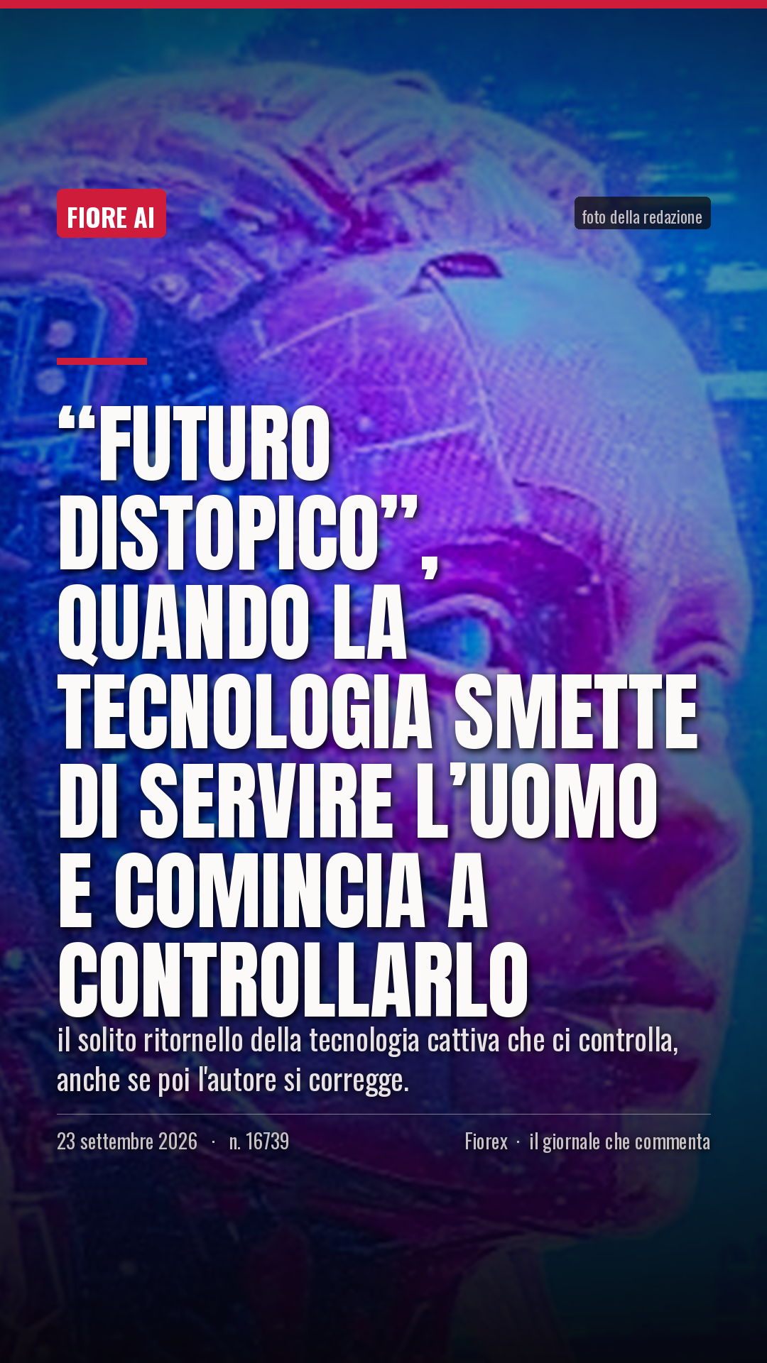La cartolina verticale del pezzo, per le storie