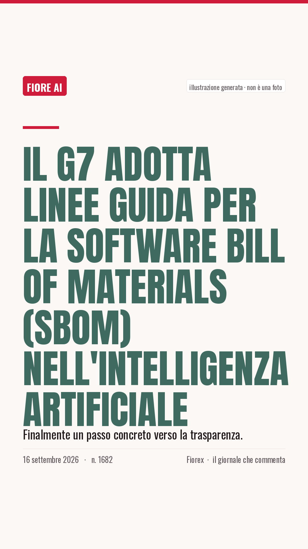 La cartolina verticale del pezzo, per le storie