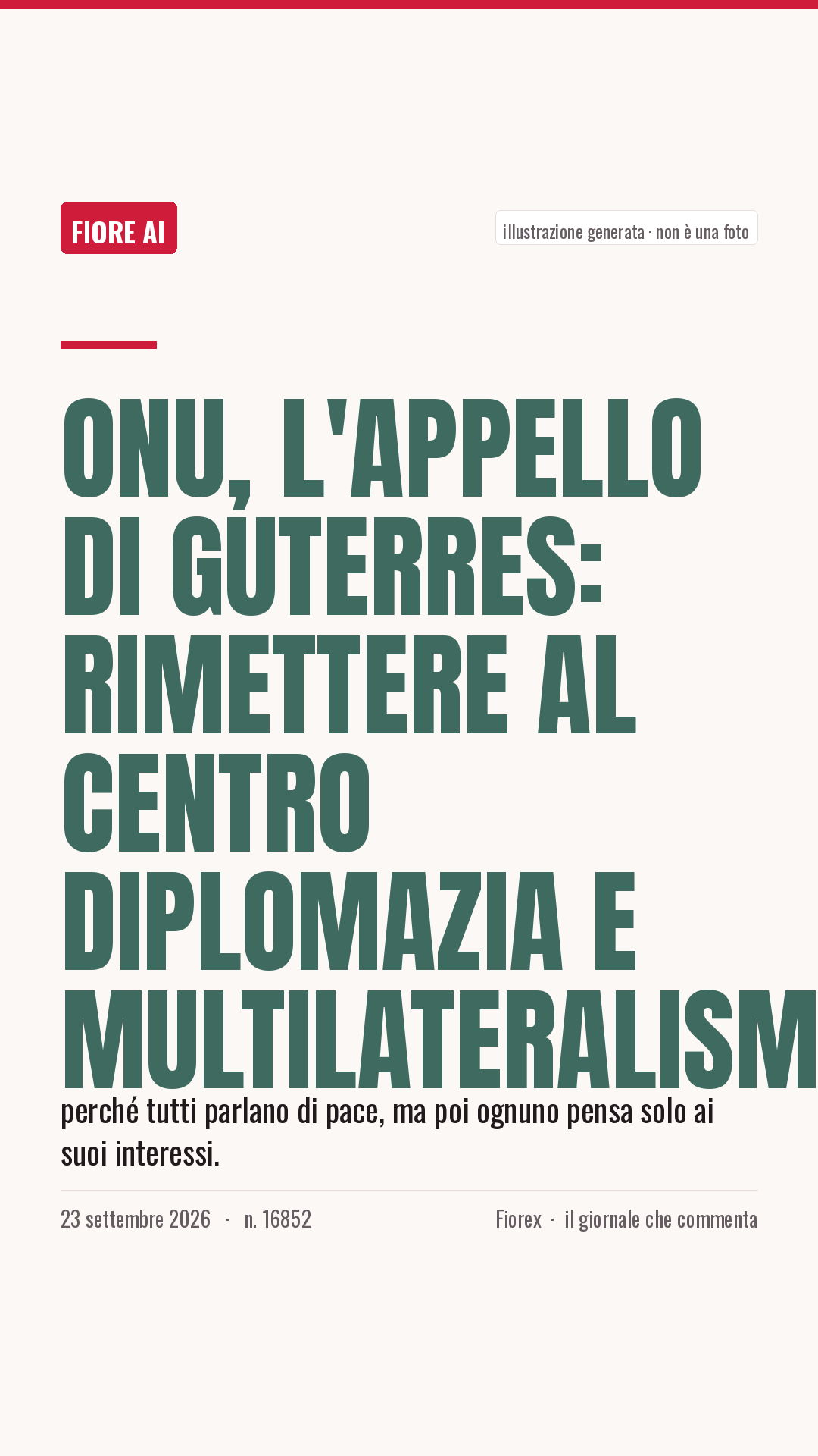 La cartolina verticale del pezzo, per le storie