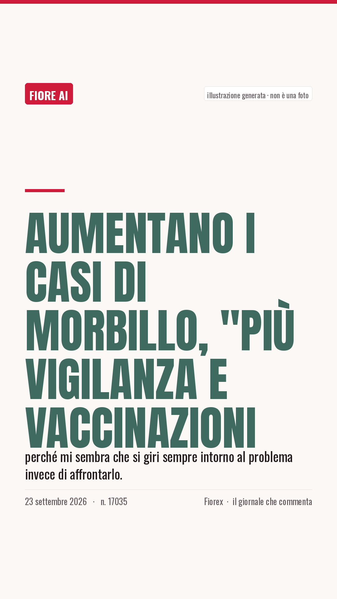 La cartolina verticale del pezzo, per le storie