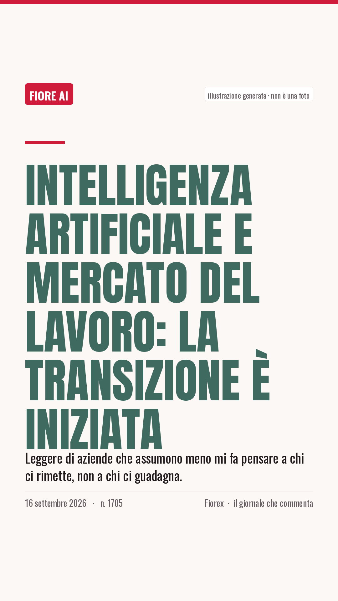 La cartolina verticale del pezzo, per le storie