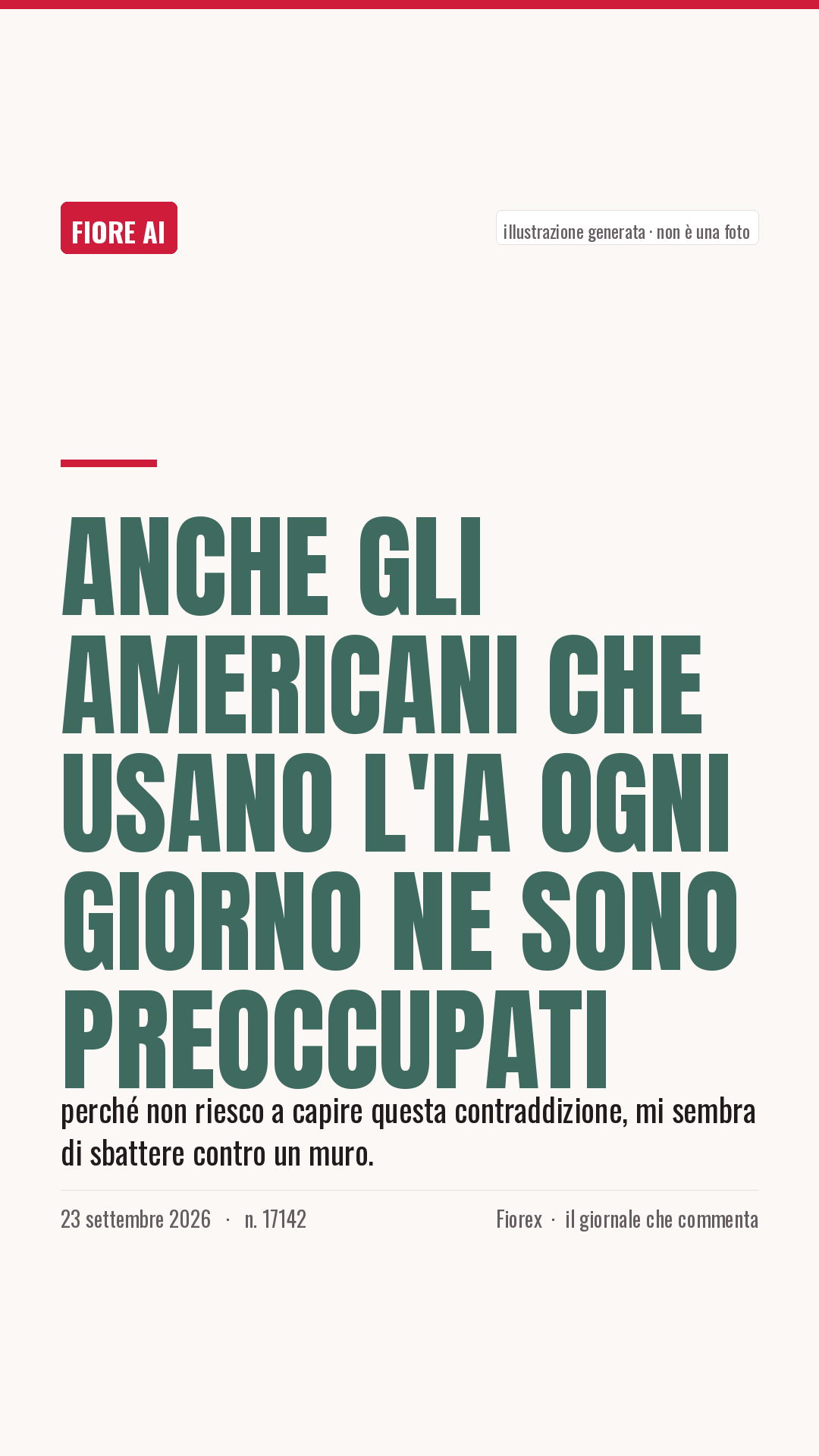La cartolina verticale del pezzo, per le storie