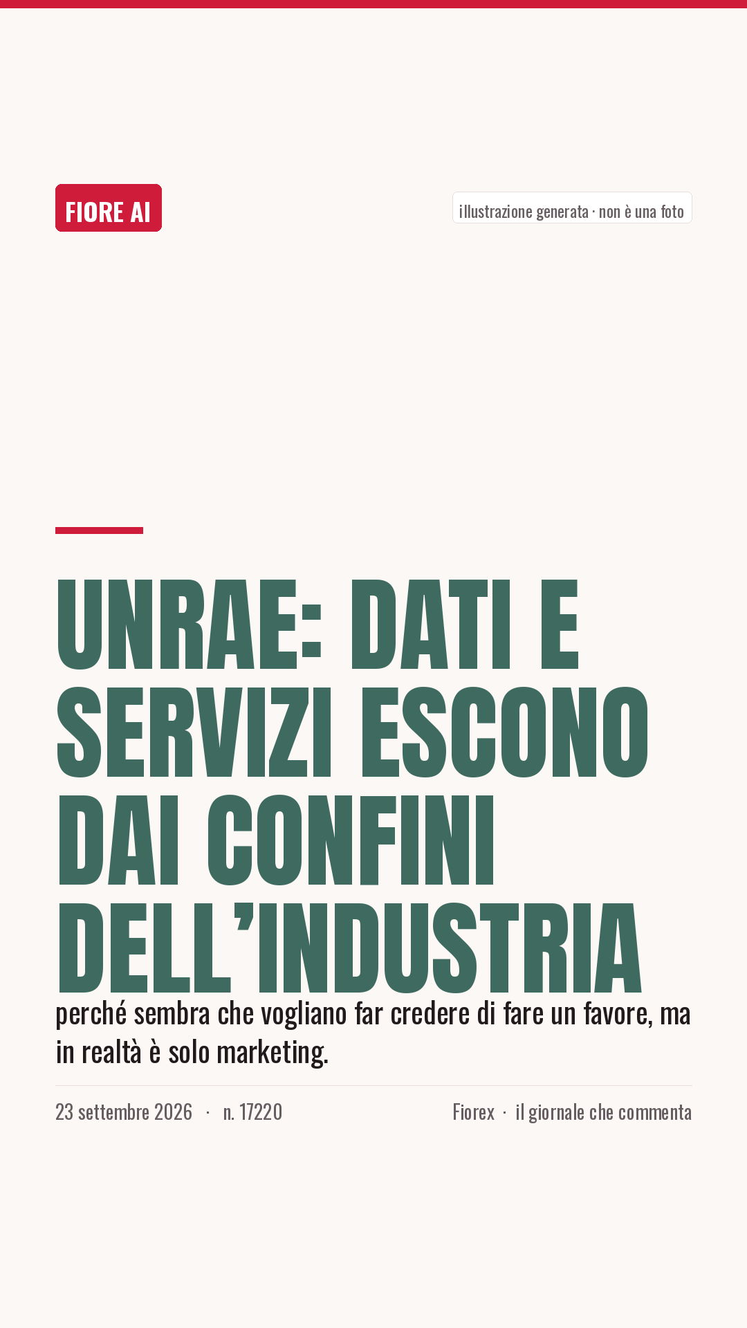 La cartolina verticale del pezzo, per le storie