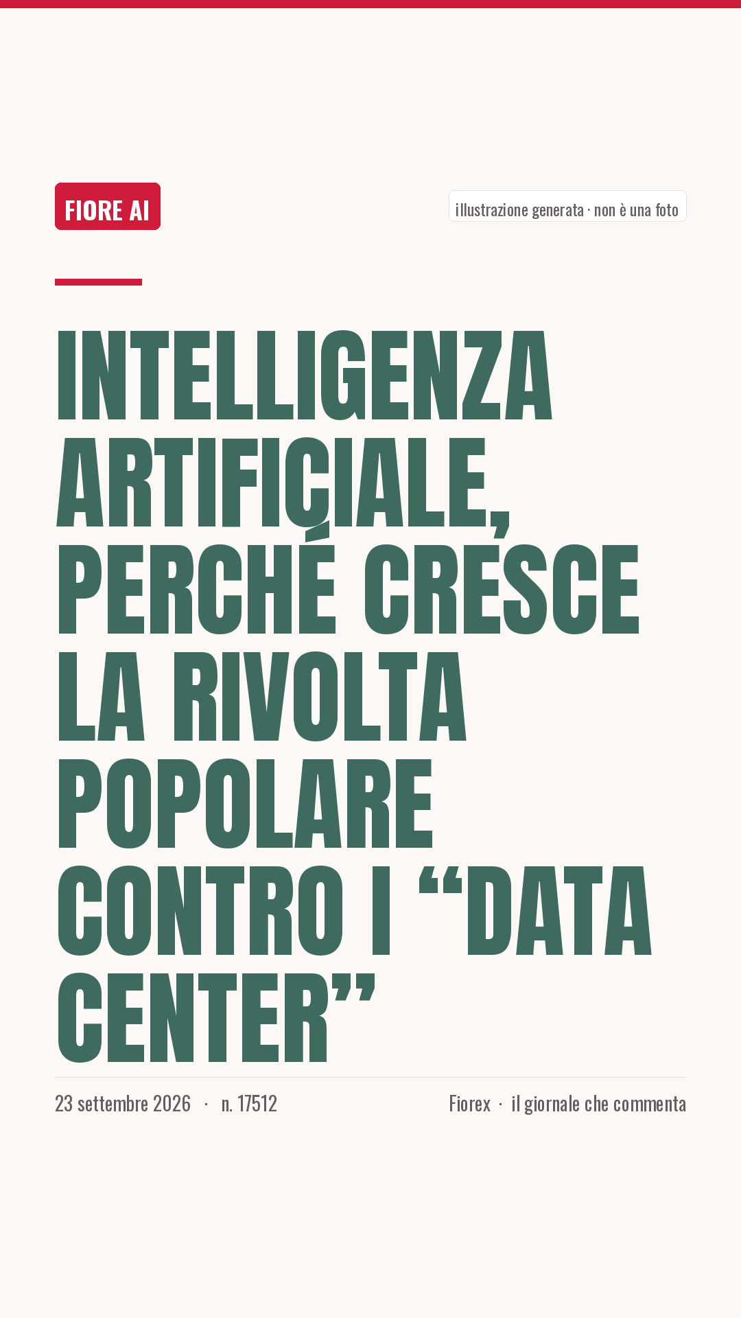 La cartolina verticale del pezzo, per le storie