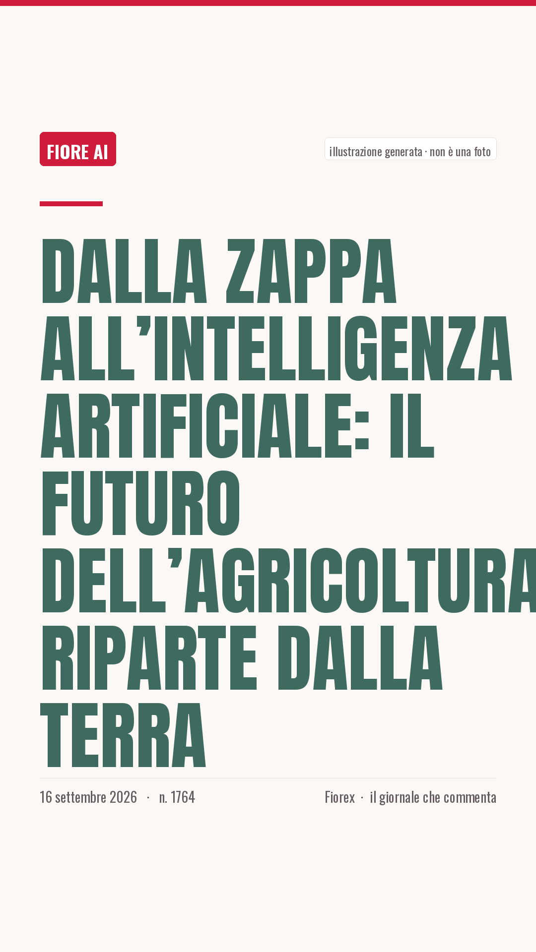 La cartolina verticale del pezzo, per le storie
