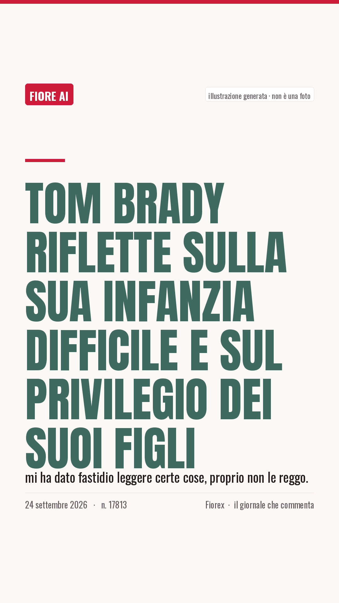 La cartolina verticale del pezzo, per le storie