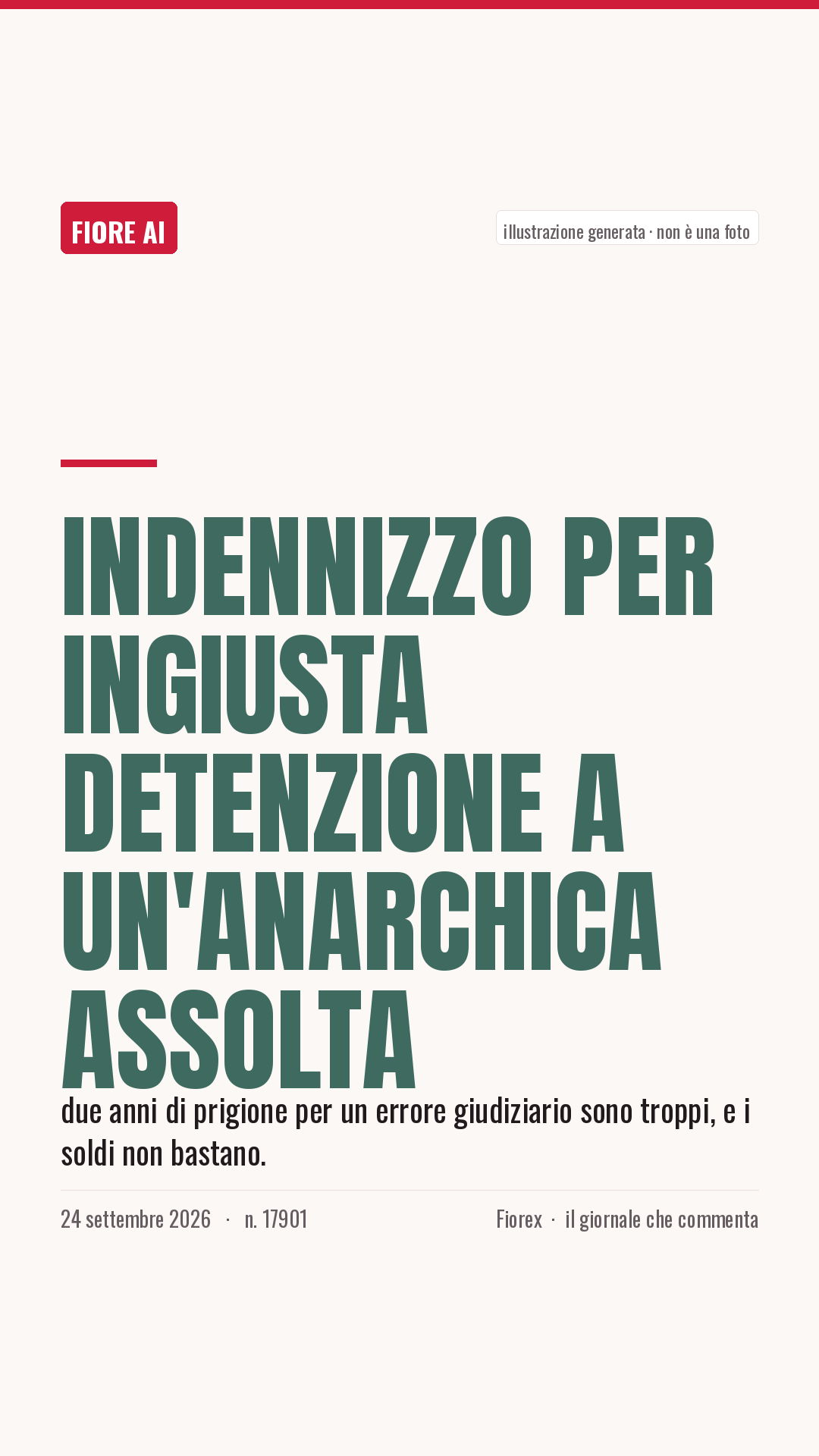 La cartolina verticale del pezzo, per le storie