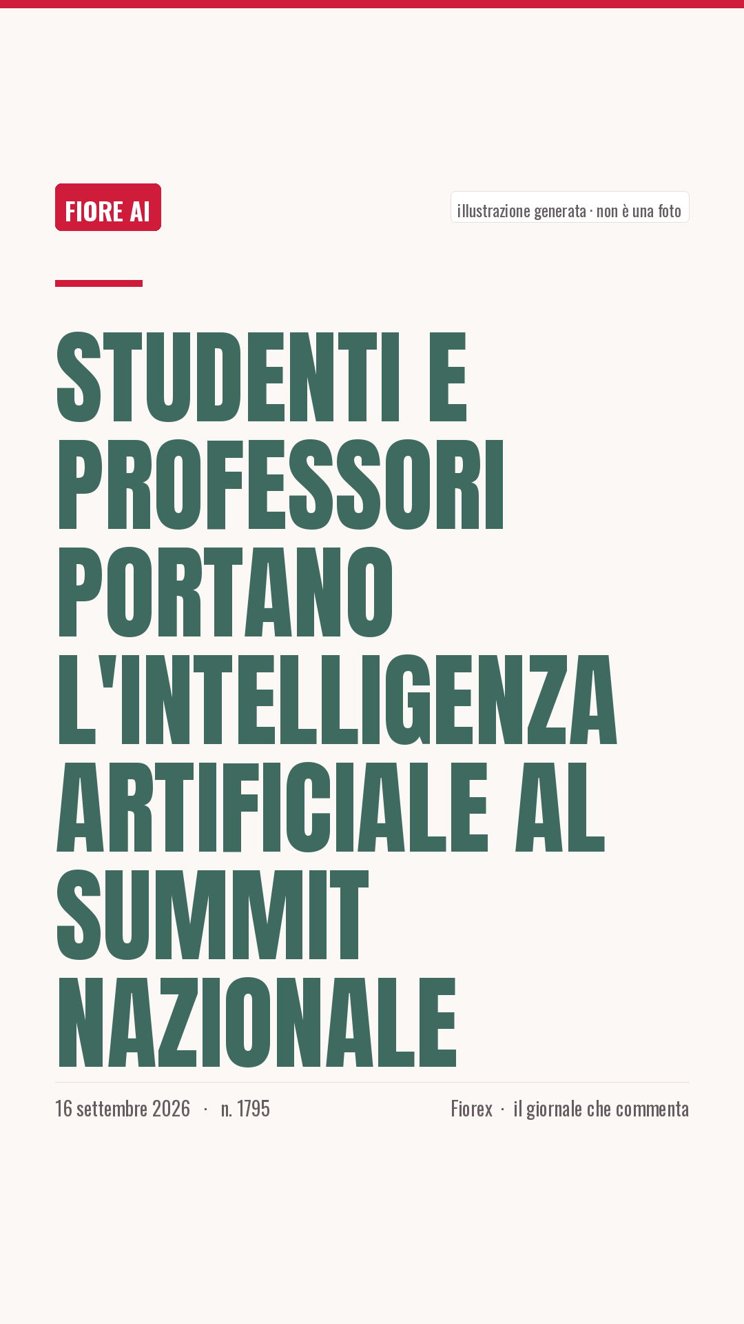 La cartolina verticale del pezzo, per le storie