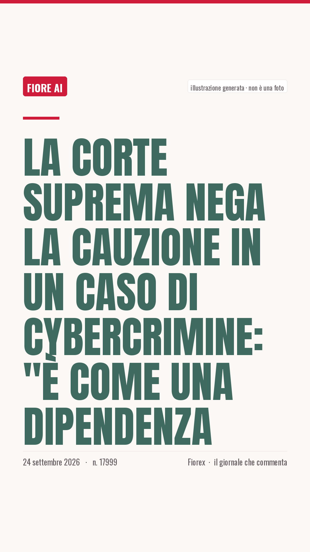 La cartolina verticale del pezzo, per le storie